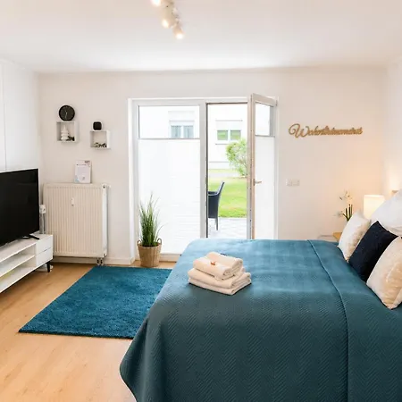 Lägenhet Vellmar Oase Am Ahnepark Mit Terrasse-Ruhig- 24-7 Self Check-In *